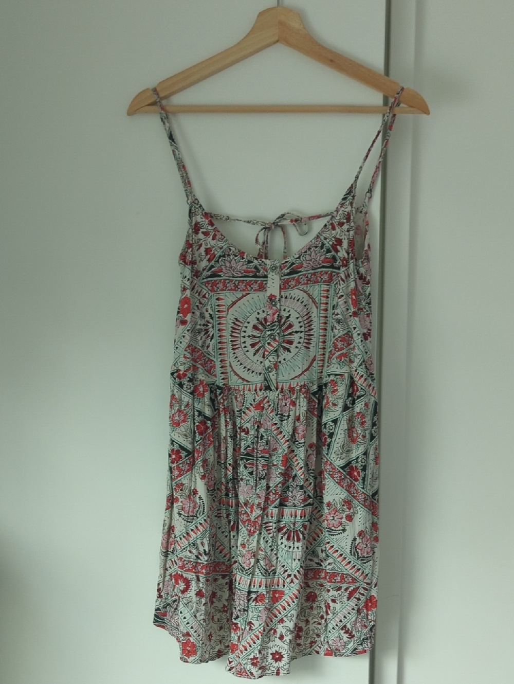 Billabong Boho Spaghetti-Strap Mini Dress